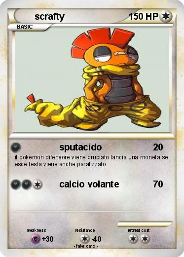Pokemon scrafty