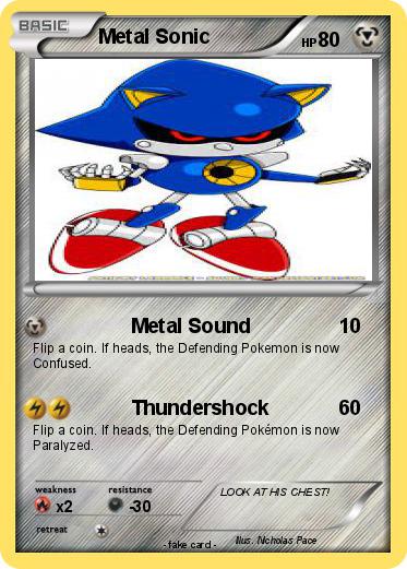 Pokemon Metal Sonic