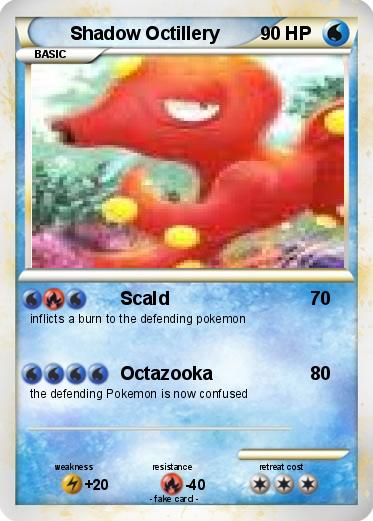Pokemon Shadow Octillery