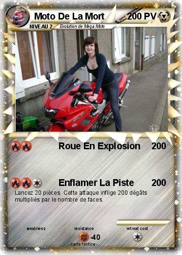 Pokemon Moto De La Mort