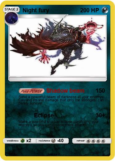 Pokemon Night fury
