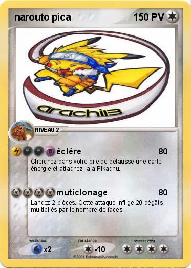 Pokemon narouto pica
