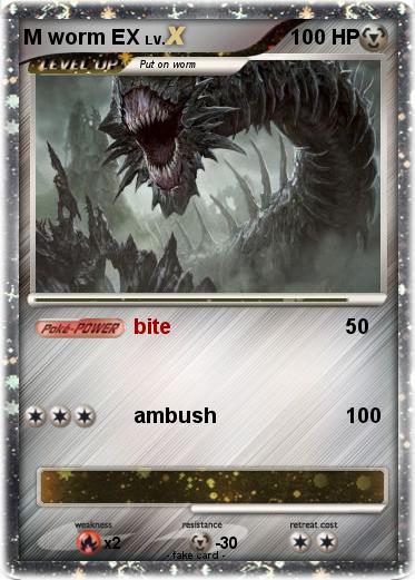 Pokemon M worm EX
