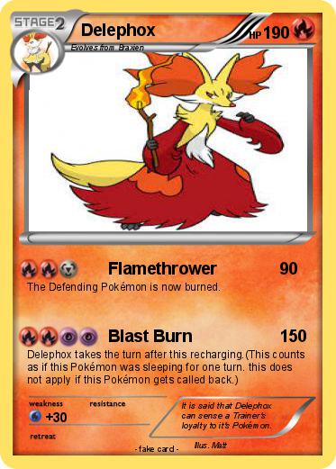Pokemon Delephox