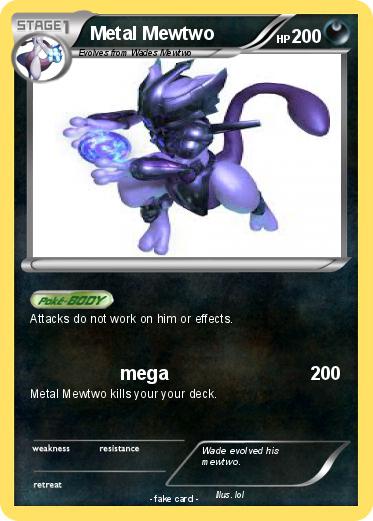 Pokemon Metal Mewtwo