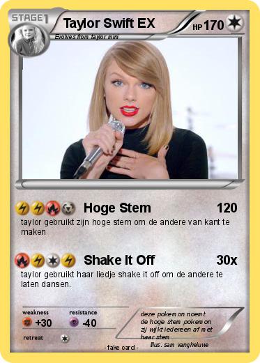 Pokemon Taylor Swift EX
