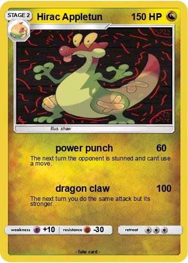Pokemon Hirac Appletun