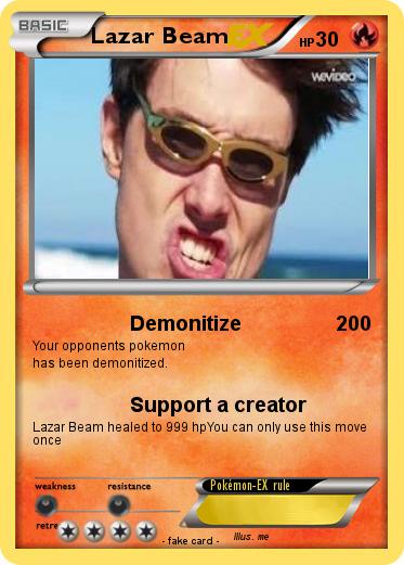 Pokemon Lazar Beam