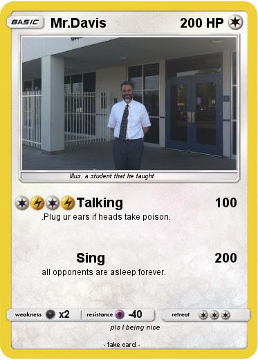 Pokemon Mr.Davis