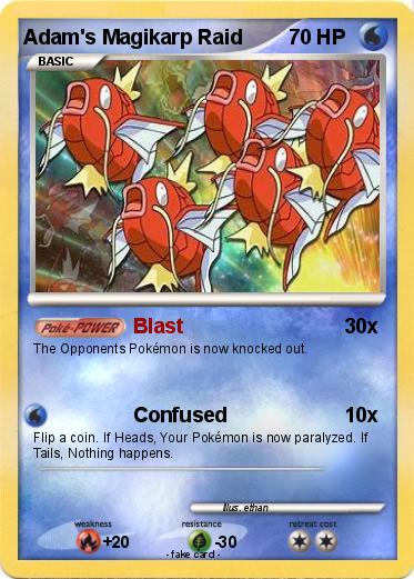 Pokemon Adam's Magikarp Raid