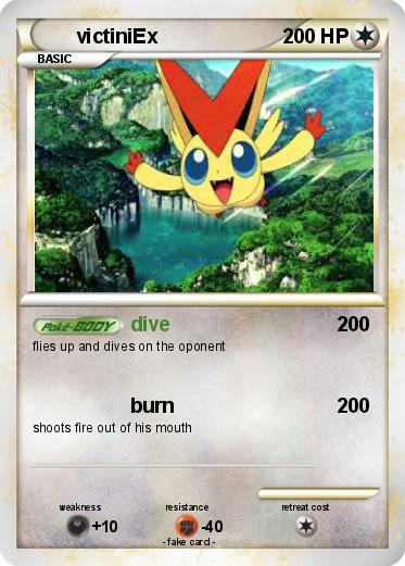 Pokemon victiniEx