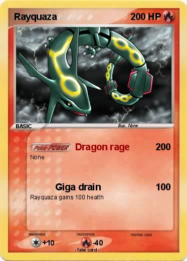 Pokemon Rayquaza