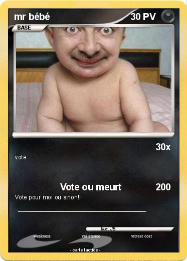 Pokemon mr bébé