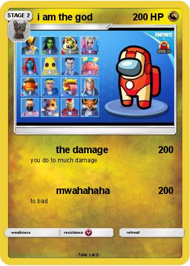 Pokemon i am the god