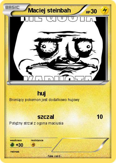 Pokemon Maciej steinbah