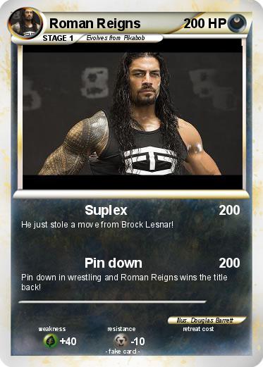 Pokemon Roman Reigns