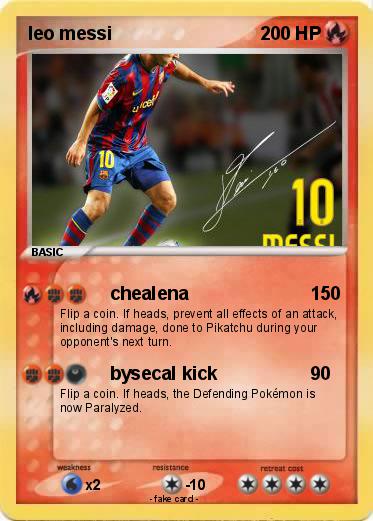 Pokemon leo messi