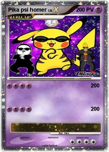 Pokemon Pika psi homer