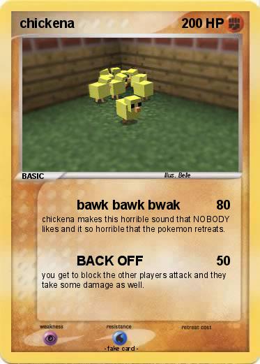 Pokemon chickena