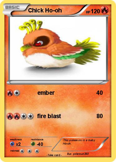 Pokemon Chick Ho-oh