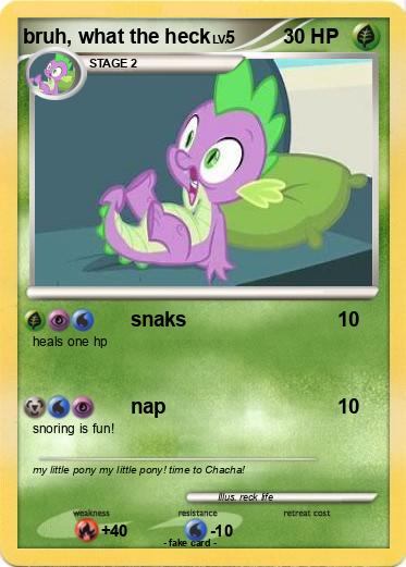 Pokemon bruh, what the heck