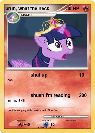 Pokemon bruh, what the heck