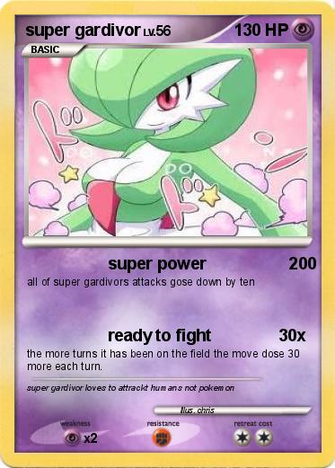 Pokemon super gardivor