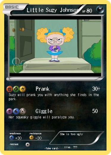 Pokemon Little Suzy Johnson