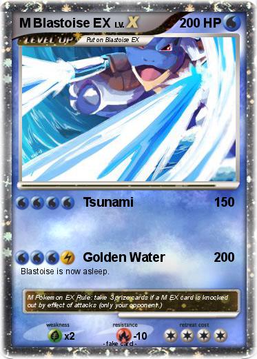Pokemon M Blastoise EX