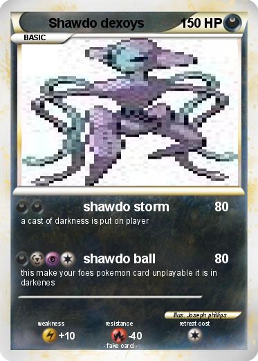 Pokemon Shawdo dexoys