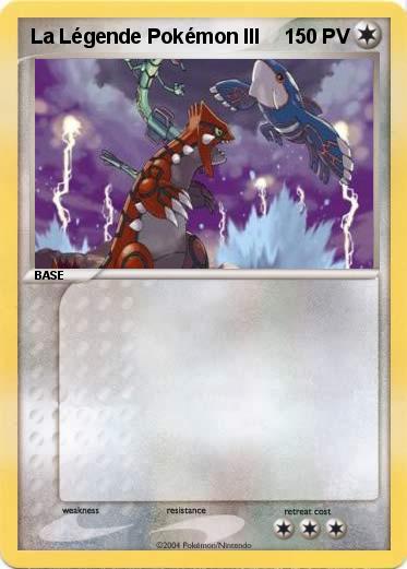 Pokemon La Légende Pokémon III