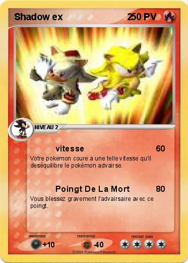 Pokemon Shadow ex                         2                        