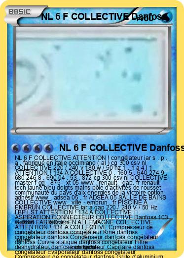 Pokemon NL 6 F COLLECTIVE Danfoss