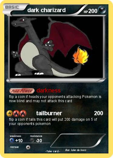 Pokemon dark charizard