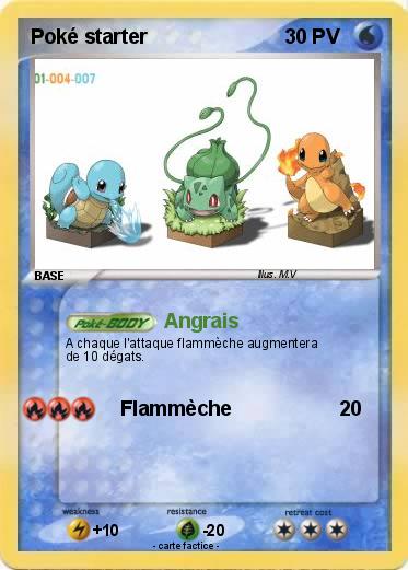 Pokemon Poké starter