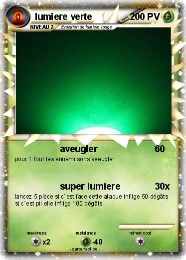 Pokemon lumiere verte