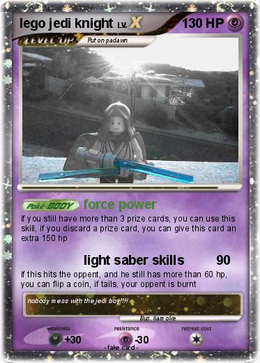 Pokemon lego jedi knight