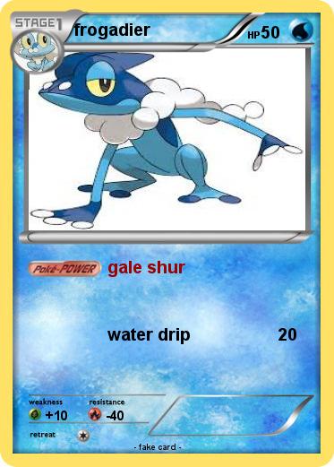 Pokemon frogadier