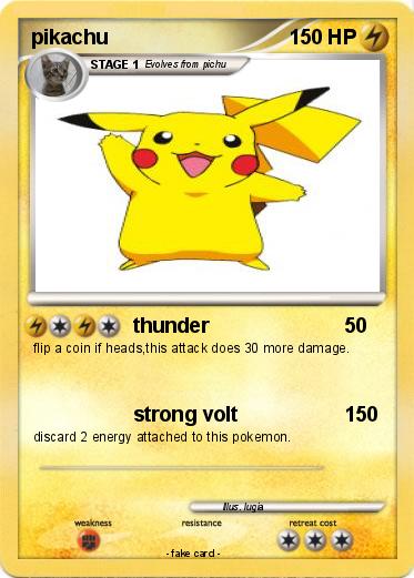 Pokemon pikachu