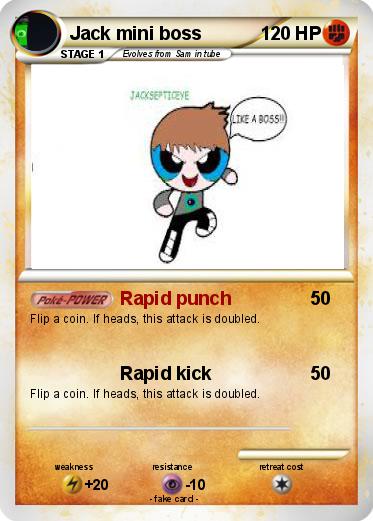Pokemon Jack mini boss