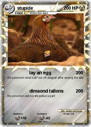 Pokemon stupide