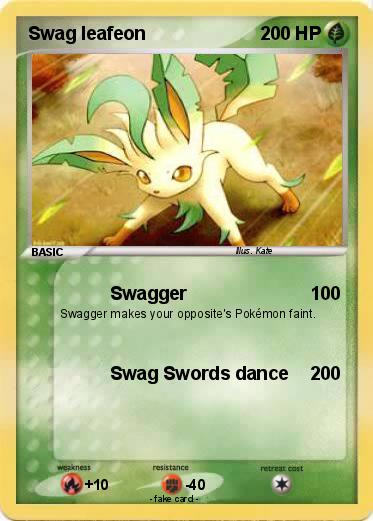 Pokemon Swag leafeon
