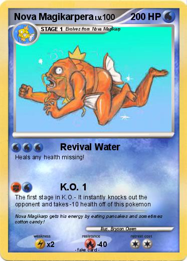Pokemon Nova Magikarpera