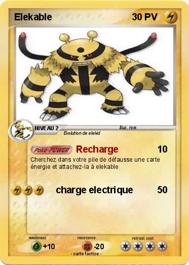 Pokemon Elekable
