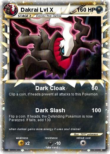 Pokemon Dakrai Lvl X