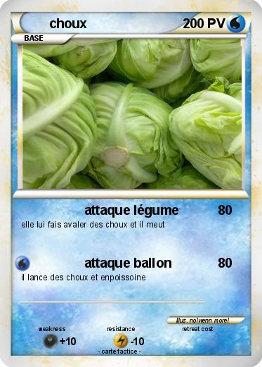 Pokemon choux