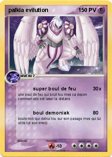 Pokemon palkia evilution