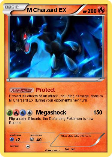 Pokemon M Charzard EX