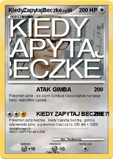 Pokemon KiedyZapytajBeczke