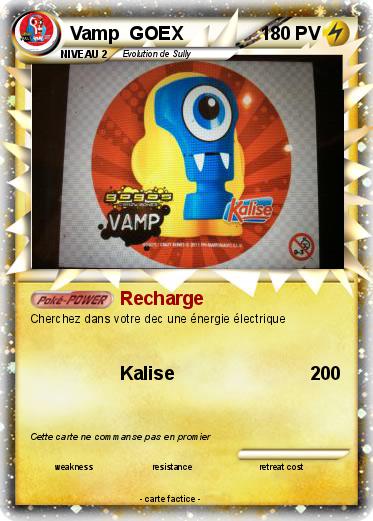 Pokemon Vamp  GOEX